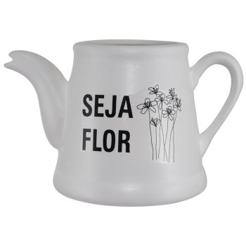 Bule reto Seja flor - 400ml